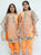 Punjabi Suit Orange Shade